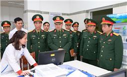 Quân khu 1 kiểm tra toàn diện các mặt công tác tại Bệnh viện Quân y 110 